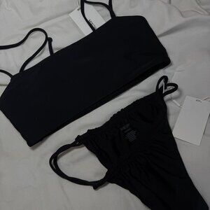 Mikoh Black Bikini Set